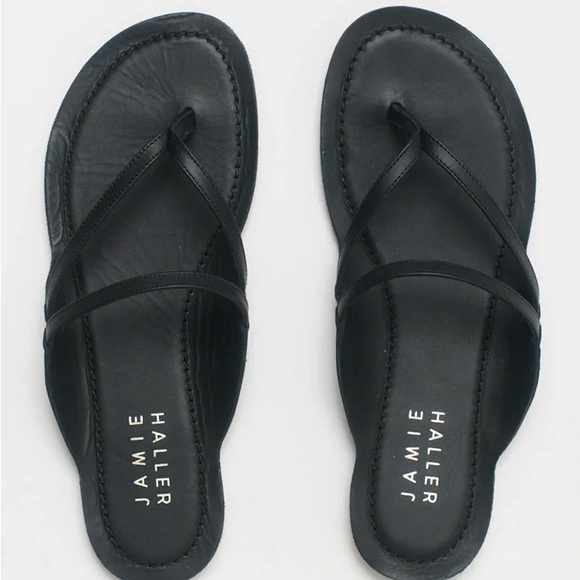Jamie Haller Shoes - Jamie Haller The Thong in Black size 36